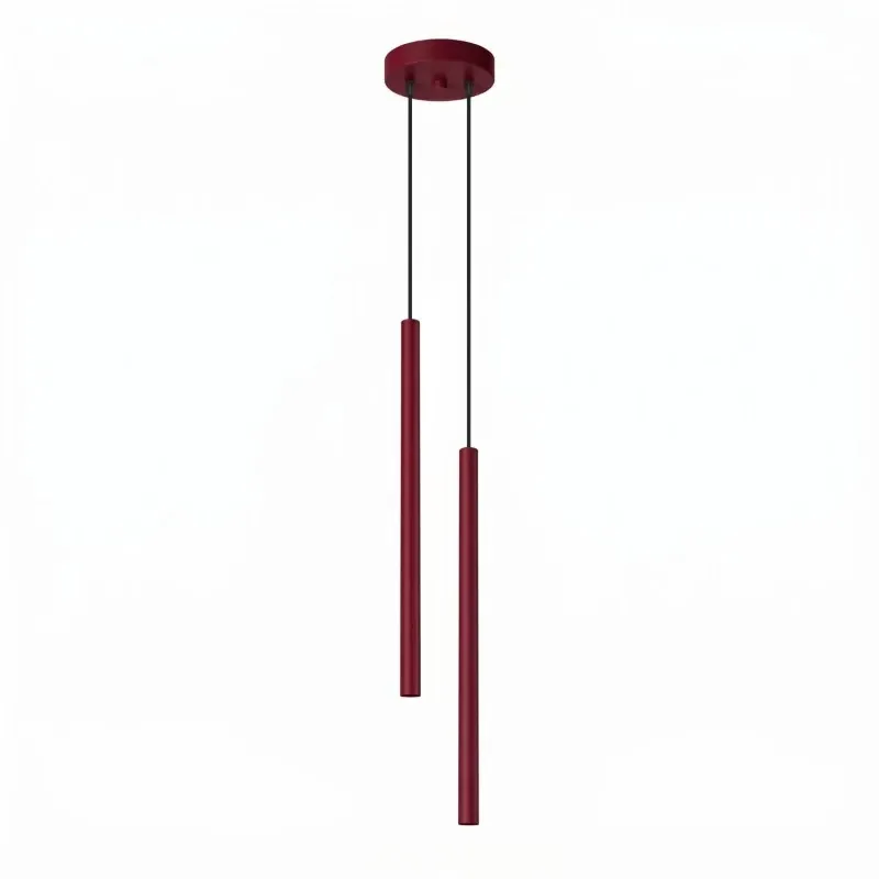 Lampa wisząca PASTELO 2 burgund Wyjątkowa oferta