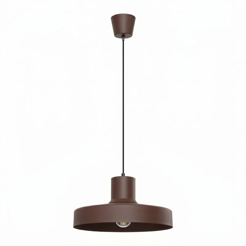 Lampa sufitowa retro wisząca do kuchni E27 BILO brązowa SL.2058 Sollux Wyjątkowa oferta