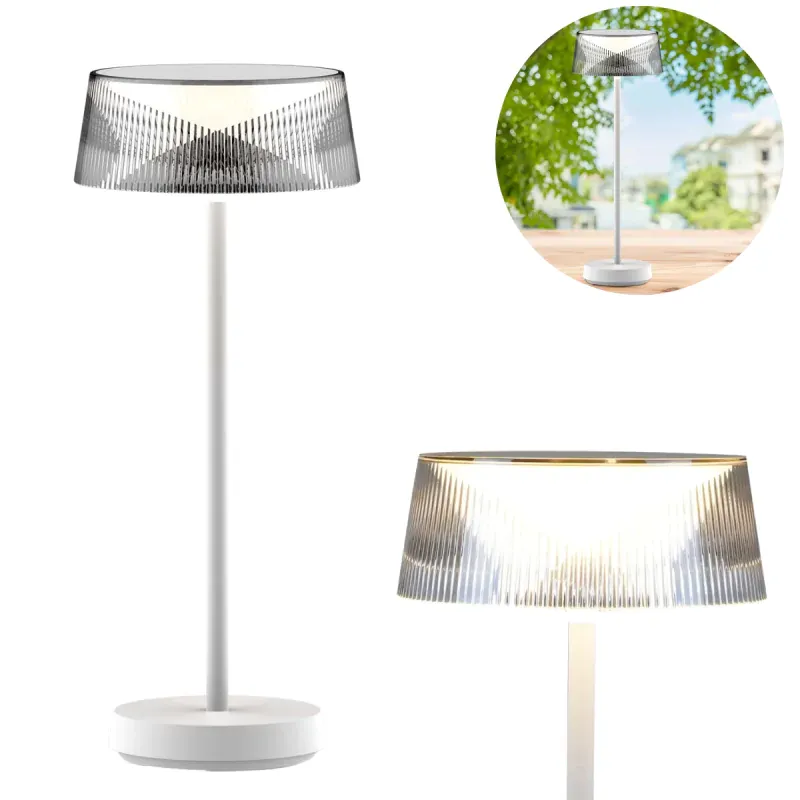 Lampka stołowa z akumulatorem Lampa LED ogrodowa na taras CASABLANCA Hit cenowy