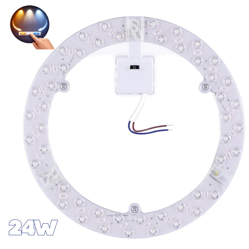 Tani LED-owy panel świetlny wkład do plafonier LED wymienny uniwersalny 24W