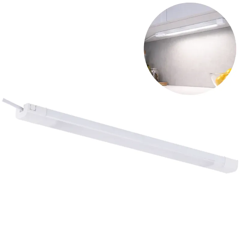 Lampka meblowa LED biała pod szafkę z włącznikiem liniowa FILO LED Łatwy zwrot