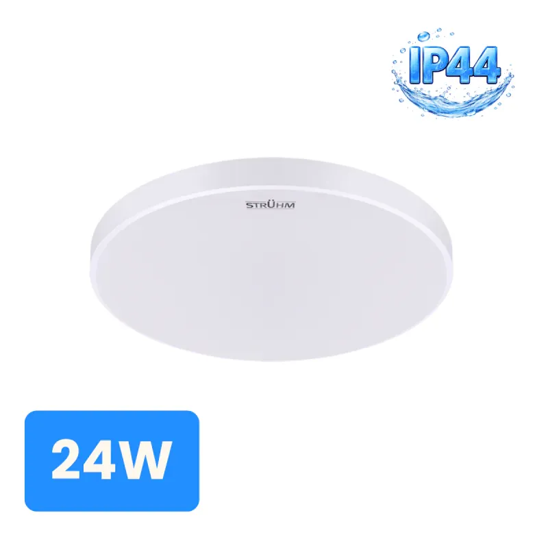 Plafon LED do łazienki Oprawa sufitowa 18W z neutralnym światłem IP44 04954 DOWBOR IDEUS Sprawdź teraz