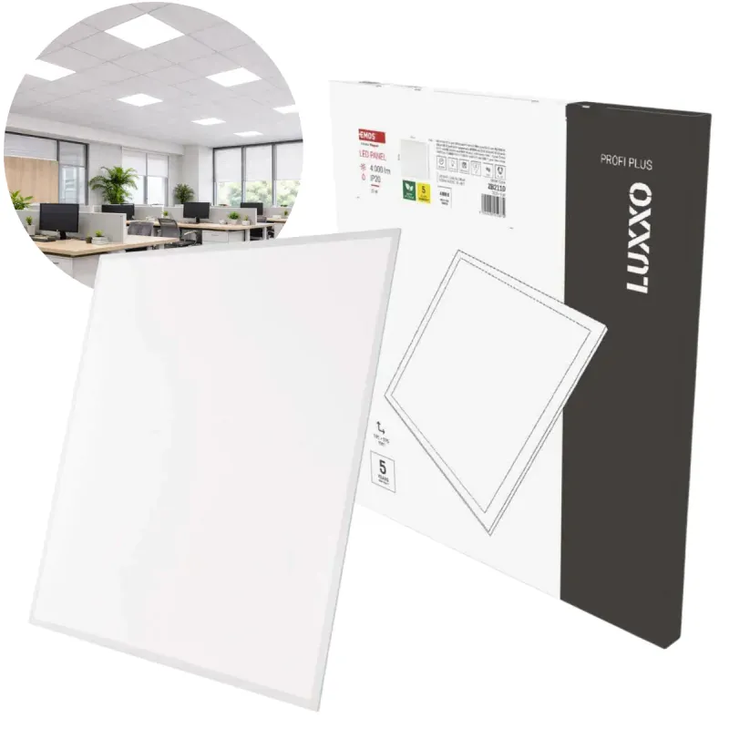 Zamów dziś Panel LED 60x60 Wpuszczany Energooszczędny Kwadratowy Biały 22W EMOS