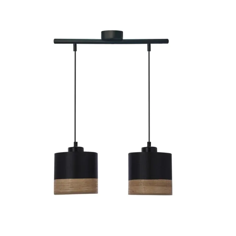 Podwójna lampa wisząca listwa 48cm 2xE27 60W PORTO 32-17604 CANDELLUX Premium