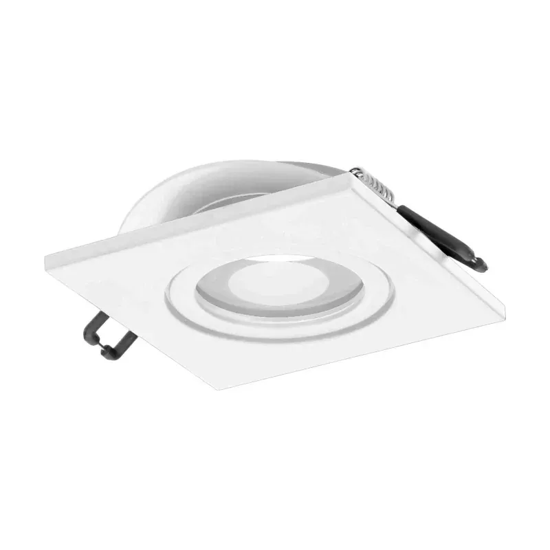Biała ramka dekoracyjna oprawy punktowej kwadrat MR16/GU10 50W IP44 DARI AD-OD-6171/W ORNO Ostatnie sztuki