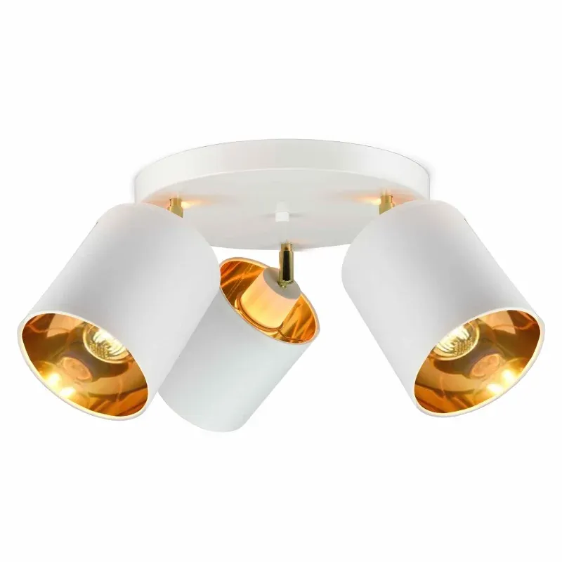 Bezpieczna płatność Potrójny plafon - ruchome klosze 3xE27 60W BATI AD-LD-6270WE27M ORNO