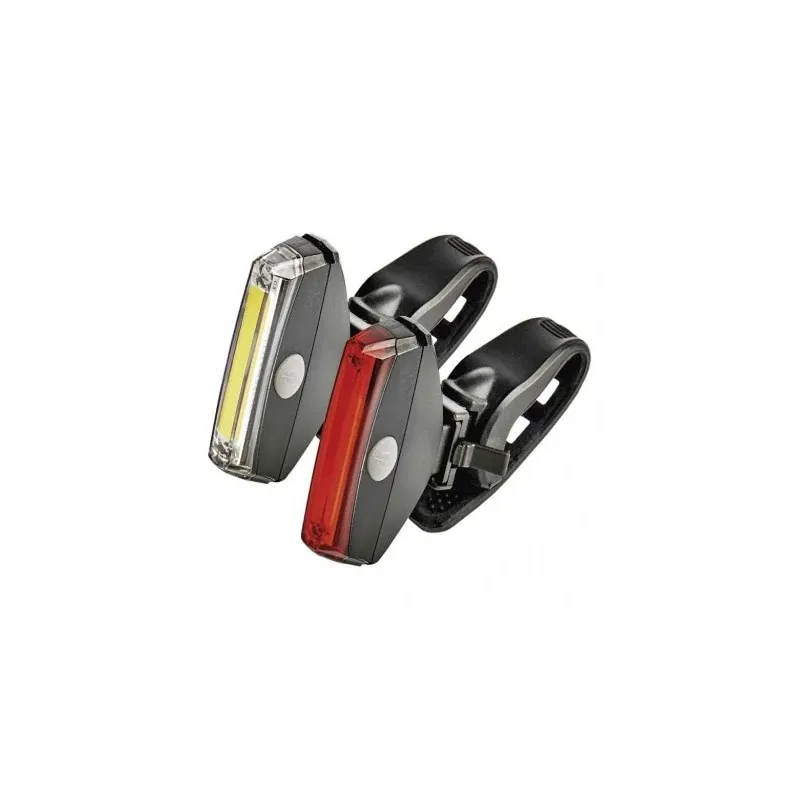 Niska cena Lampa rowerowa LED COB, komplet przód + tył, 22 lm 2× CR2033 EMOS - 1446002200