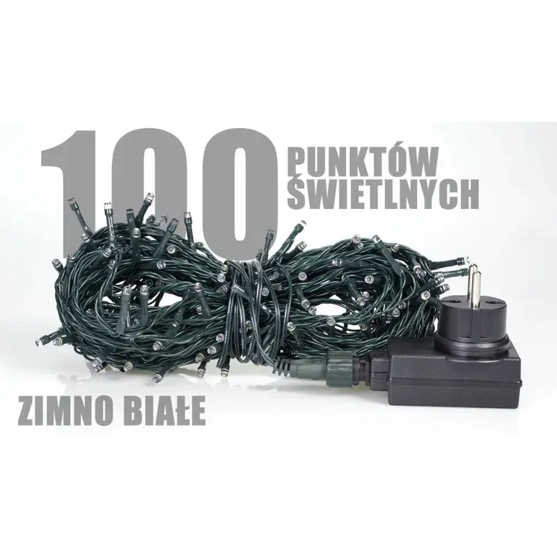 Szybka dostawa Lampki choinkowe na zewnątrz LED 100 szt. LZ-ECO-LED-100 ZB CH/0126 RUM-LUX