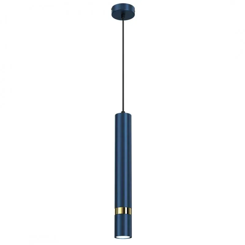 Cena promocyjna Niebiesko złota tuba lampa sufitowa 30-90cm 1xGU10 JOKER MLP7725 EKO-LIGHT
