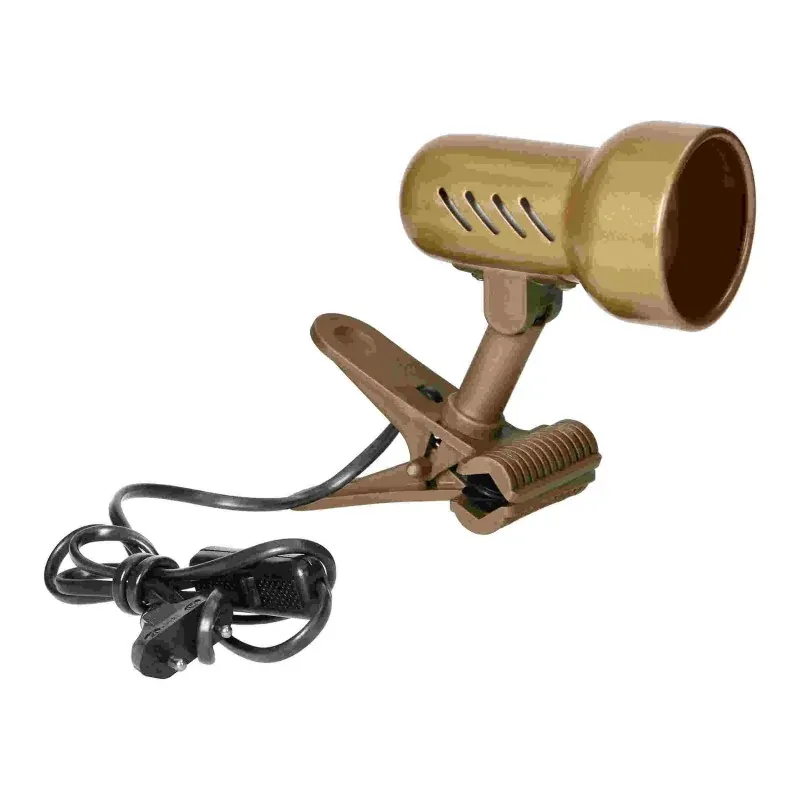 Wysoka jakość Biurkowa lampa złota z klipsem 1XE14 40W KELLY DL-9/C ORNO