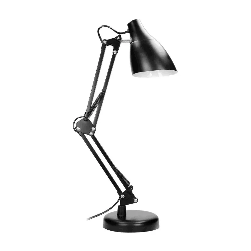 Składana lampka biurkowa czarna E27 60W stalowa DIAN DL-1/B ORNO Szybka wysyłka