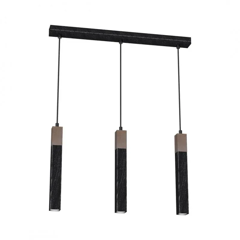 Wysoka jakość Lampa wisząca - listwa o wysokości 40-90cm 3xGU10 min SOLO MLP7470 EKO-LIGHT