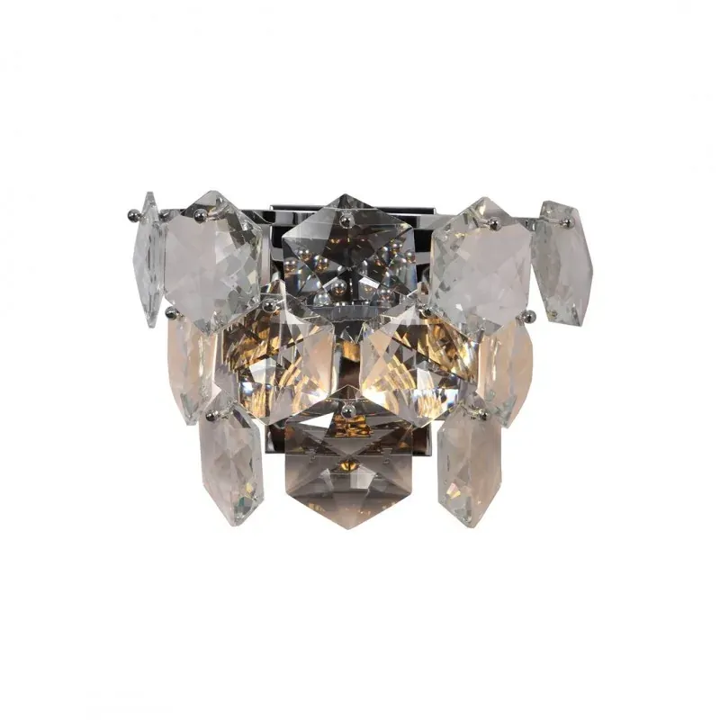 Chromowa lampa ścienna z kryształkami 2xE14 DIANA ML6932 EKO-LIGHT Nie przegap