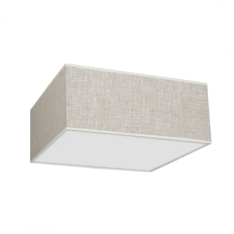 Lniana lampa sufitowa kwadratowa 2xE27 LINO MLP7495 EKO-LIGHT Dostępne od ręki