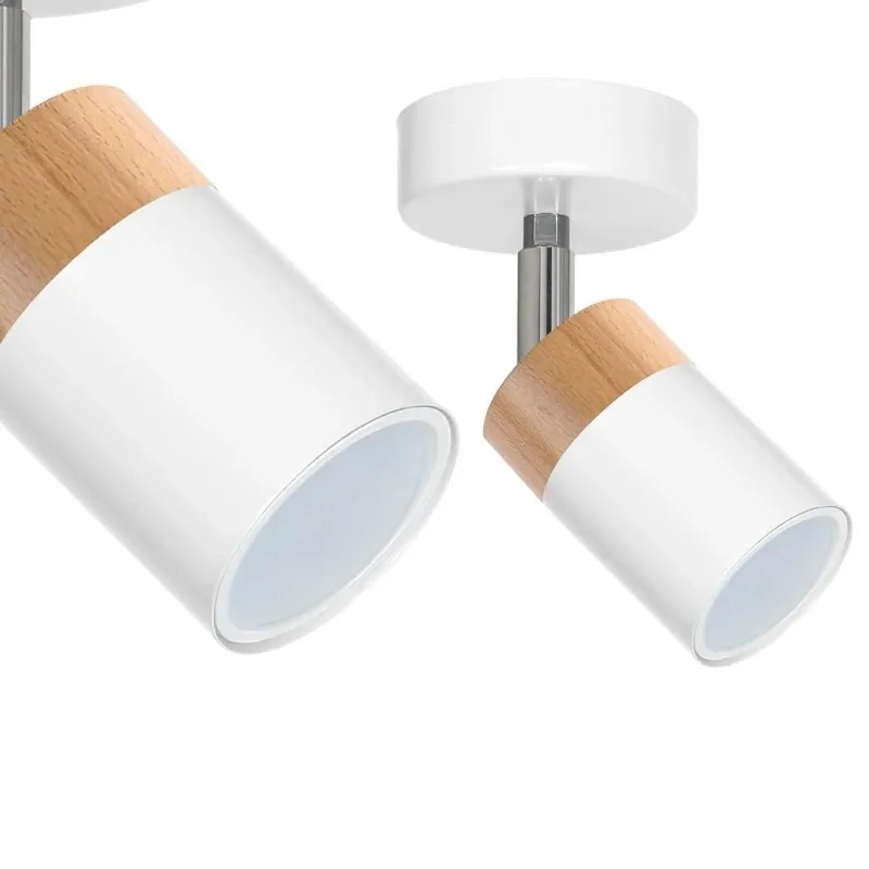 Wyjątkowa oferta Kinkiet JOKER WHITE/WOOD 1xGU10