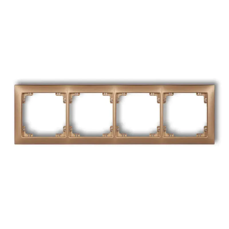 Uniwersalna ramka poczwórna złota DECO SOFT KARLIK Sprawdź teraz