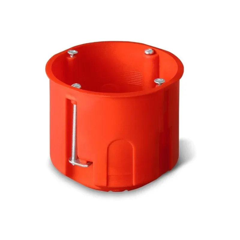 Wyjątkowa oferta Puszka podtynkowa głęboka do ścian pustych pomarańczowa 60mm 0220-00 PK-60 NASIELSK