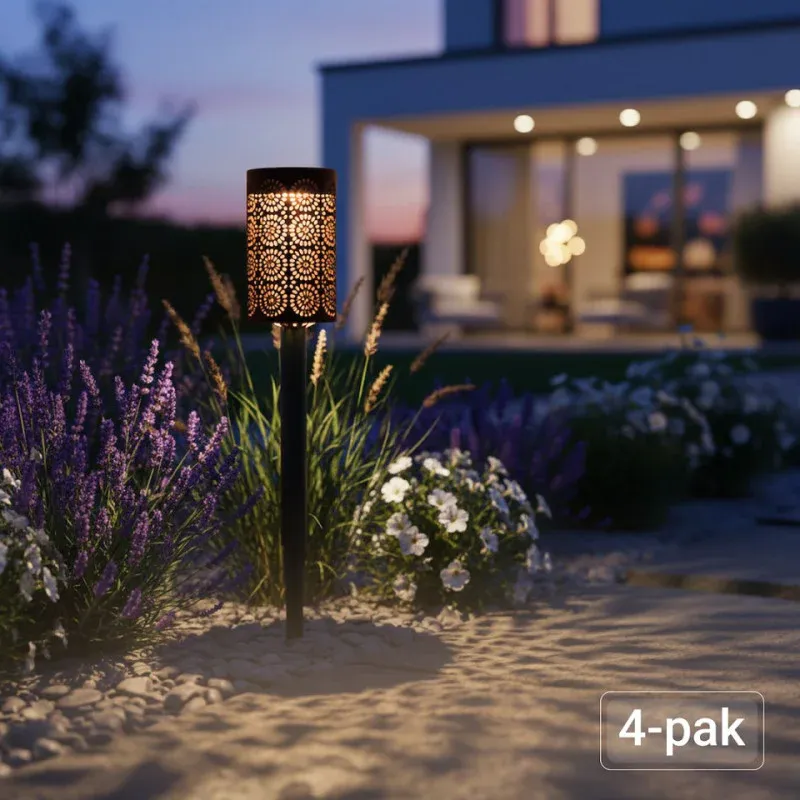 Nowy Lampka Solarna Decor 3000K Ip44 4Szt