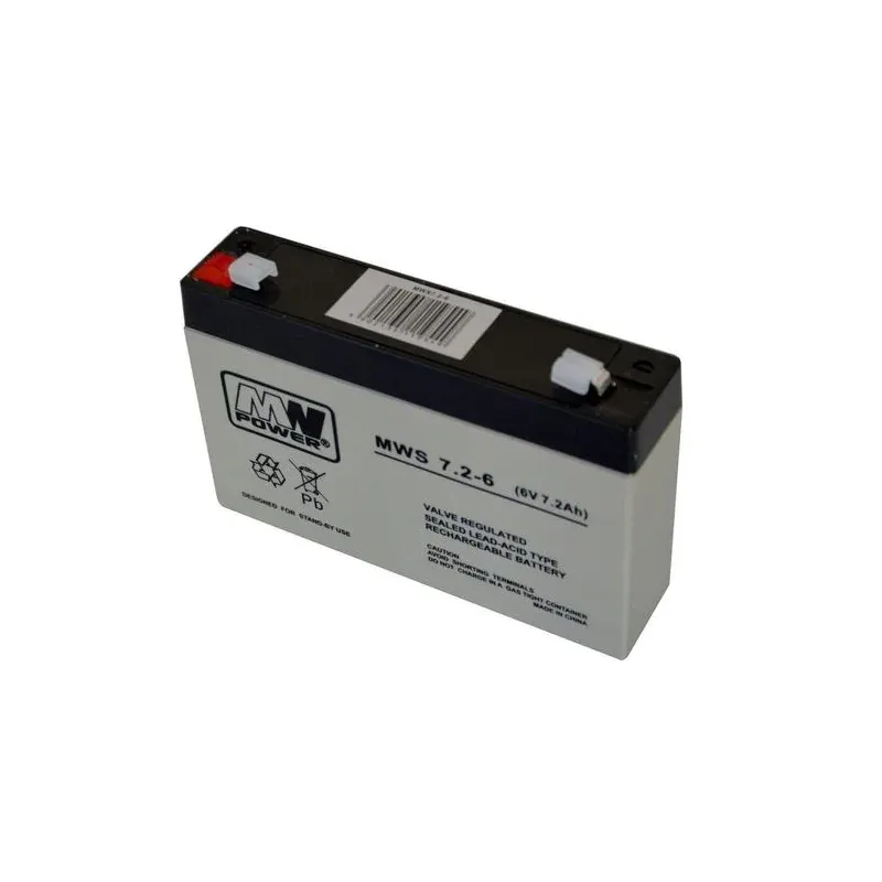 Cena promocyjna Akumulator Agm Mws 7.2-6 6V 7.2Ah Mw Power