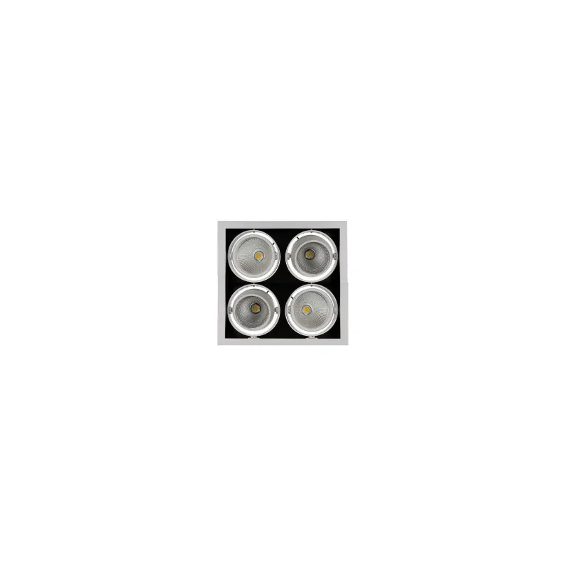 Modern-Day 4X1Led Cob Citizen 40St 230V 4X27W Ip20 Ww Downlight Square + Zasilacz & !! Niska cena