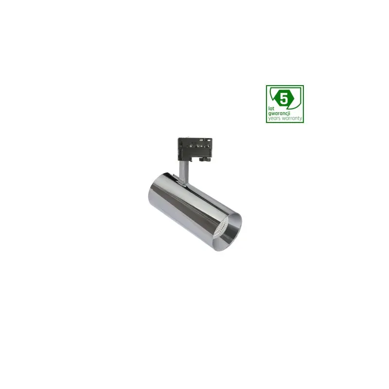 Srebrny Reflektor Szynowy 19W Mdr Branta Metalica 940 24St - 4000K Zamów teraz