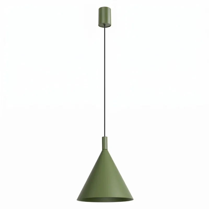 Lampa wisząca stalowa kulista zielona oliwka NOX 25 SL.2525 - Sollux Lighting Tani