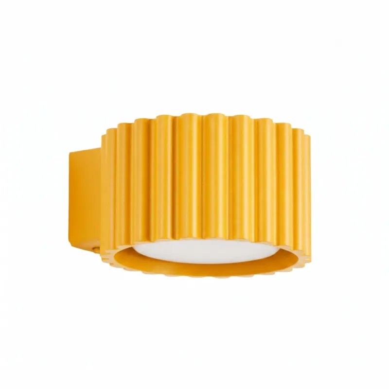 Kinkiet aluminiowy żółty 10cm Gx53 z serii AURA SL.2624 - Sollux Lighting Wybór klientów