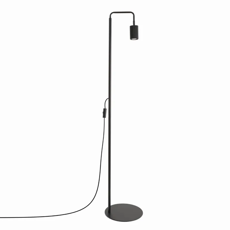 Lampa podłogowa aluminiowa czarna 160cm z serii KARBON SL.2015 - Sollux Lighting Bestseller