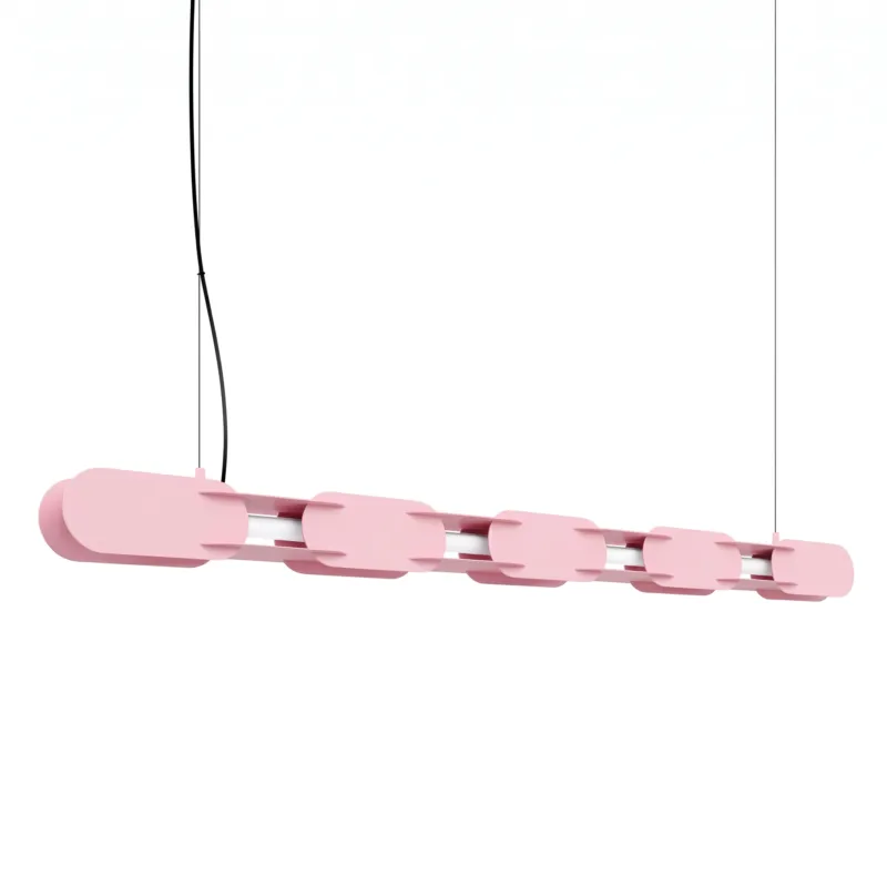 Ograniczona ilość Lampa wisząca CHAIN 158 różowa LED 3000K TH.1029 - Thoro