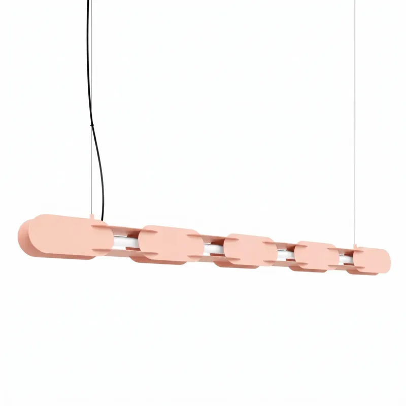 Zamów teraz Lampa wisząca CHAIN 158 brzoskwiniowa LED 3000K TH.1023 - Thoro