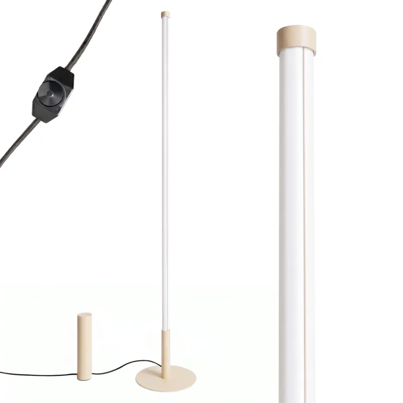 Wybór klientów Lampa podłogowa TRANG beżowa 3000K TH.990 - Thoro