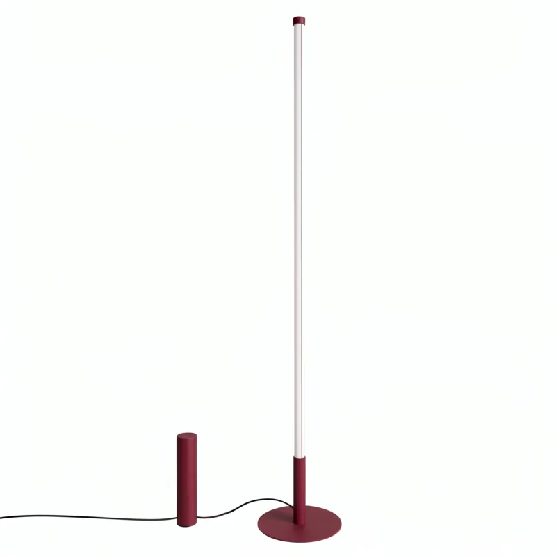 Wyjątkowa oferta Lampa podłogowa TRANG burgund 4000K TH.1009 - Thoro