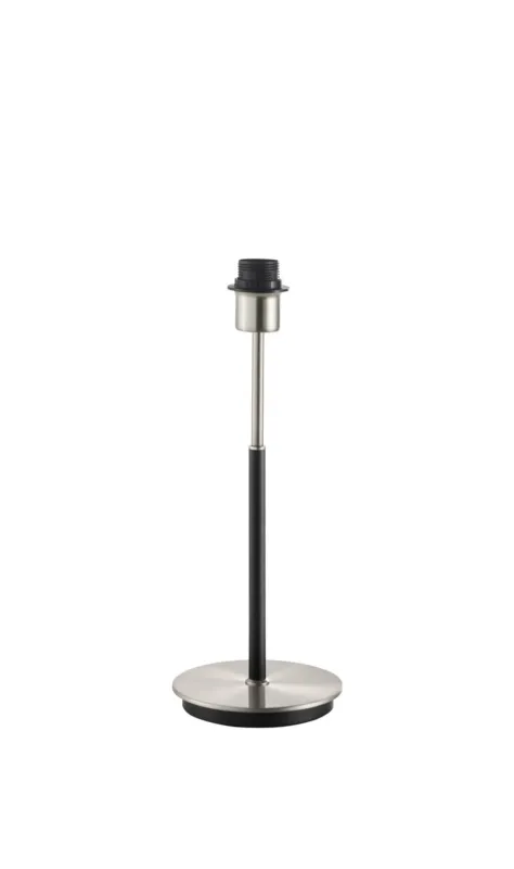 Lampa stołowa JULIETTE chrom matowy, czarny mat 1xE27 (abażur zamawiany osobno) 8421797806170 - MDC Cena promocyjna