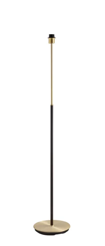 Lampa podłogowa JULIETTE mosiądz mat, czarny mat 1xE27 (abażur zamawiany osobno) 8421797806064 - MDC Zamów dziś