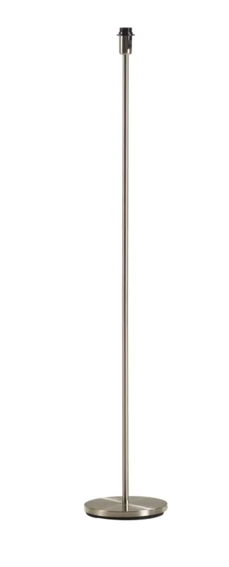 Super okazja Lampa podłogowa ROOMER chrom matowy 1xE27 (abażur zamawiany osobno) 8421797768034 - MDC