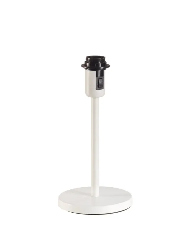 Lampa stołowa ROOMER biały mat 1xE27 (abażur zamawiany osobno) 8421797768188 - MDC Nowość