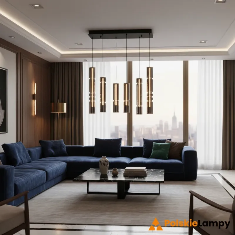 Ograniczona ilość 6223-0610 Lampa wisząca szóstka CILINDRO - Aviano Lighting