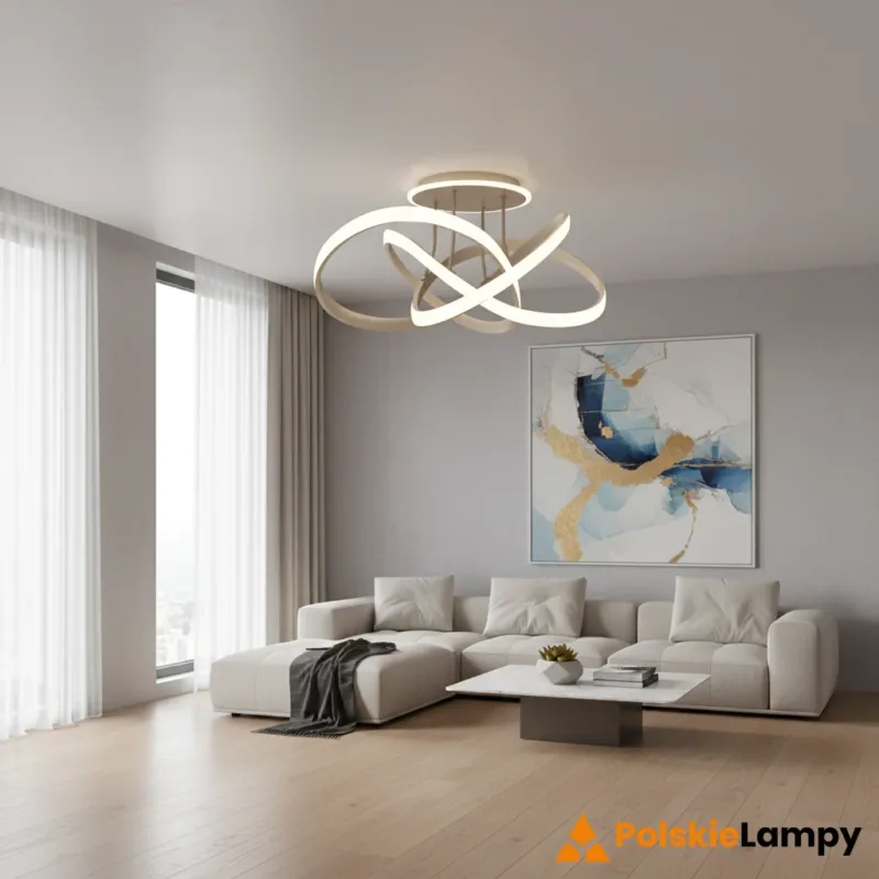 9064-113 Lampa sufitowa BANDOL Sand - Aviano Lighting Tani