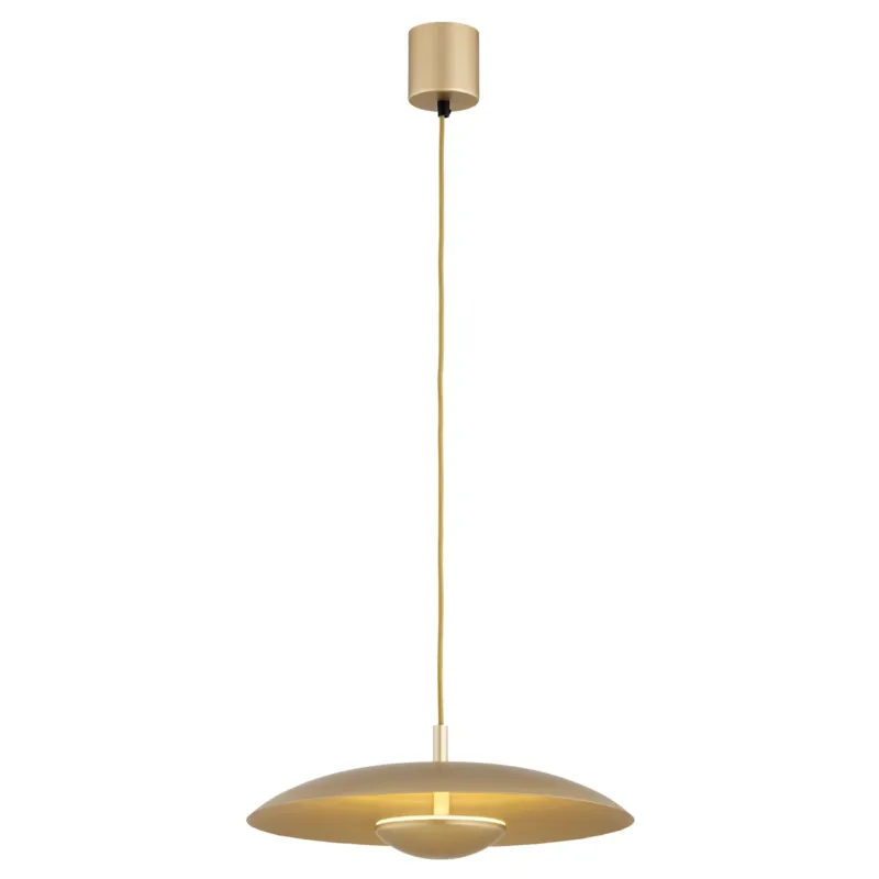 Bezpieczne zakupy Lampa wisząca BOLTON złoty 8869 - Argon