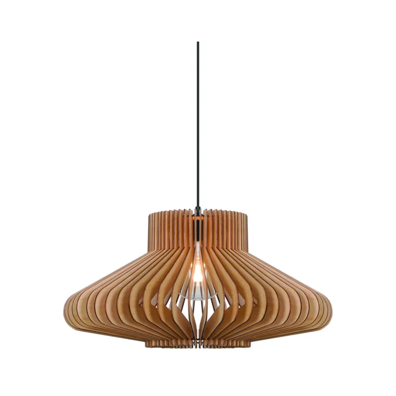 Szybka dostawa Lampa wisząca drewniana 2-kształty klosza Manago NO2512353014 - Nordlux