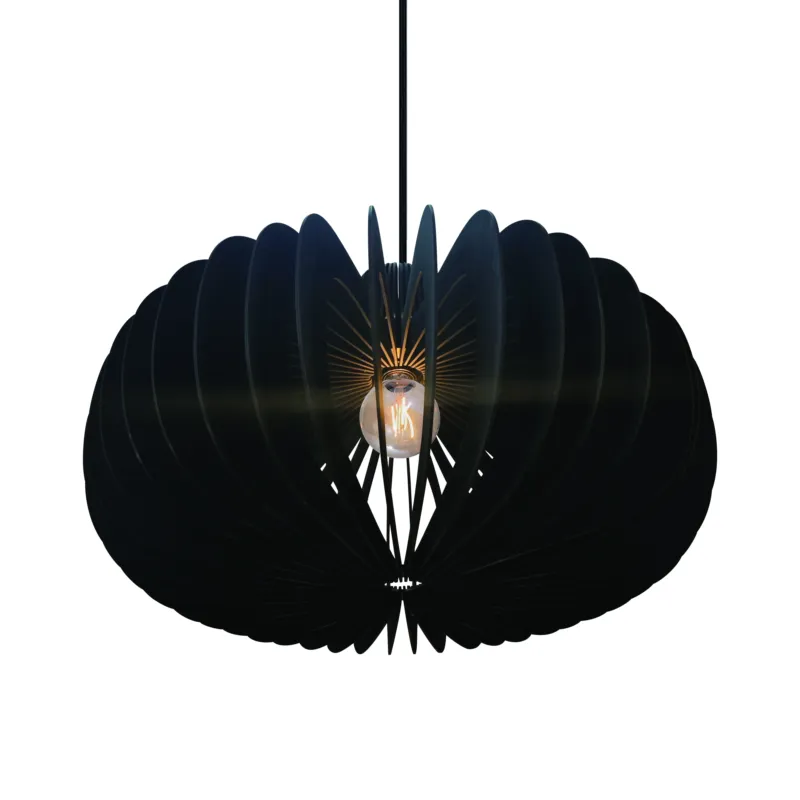 Hit cenowy Lampa wisząca drewniana E27 Hazo NO2512073003 - Nordlux