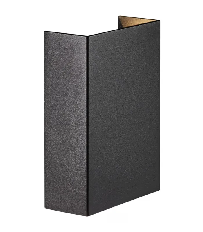Bezpieczna płatność Kinkiet zewnętrzny IP44 czarny 2x3,75W Fold NO2518031203 - Nordlux