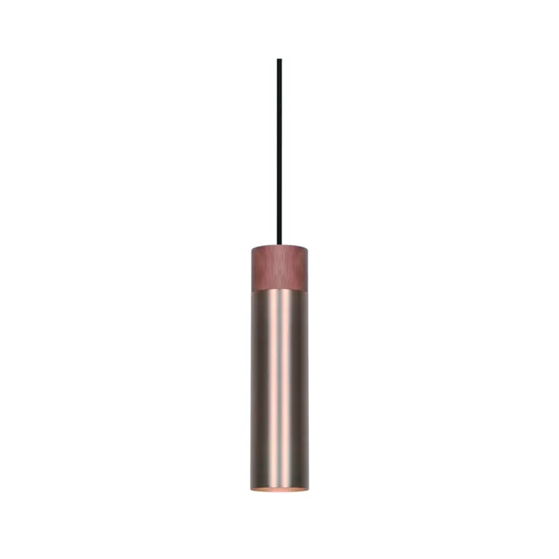 Ograniczona ilość Lampa wisząca mosiężna z drewnianym detalem GU10 Tilo NO2410453035 - Nordlux