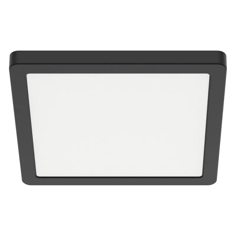 Najlepsza cena Plafon Evora Czarny Square 12W 3CCT ML1795 - Milagro