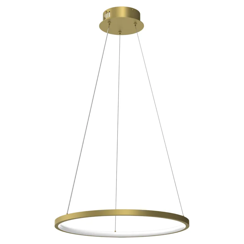Zamów teraz Lampa wisząca HOOP GOLD 27W LED ML1545 - Milagro