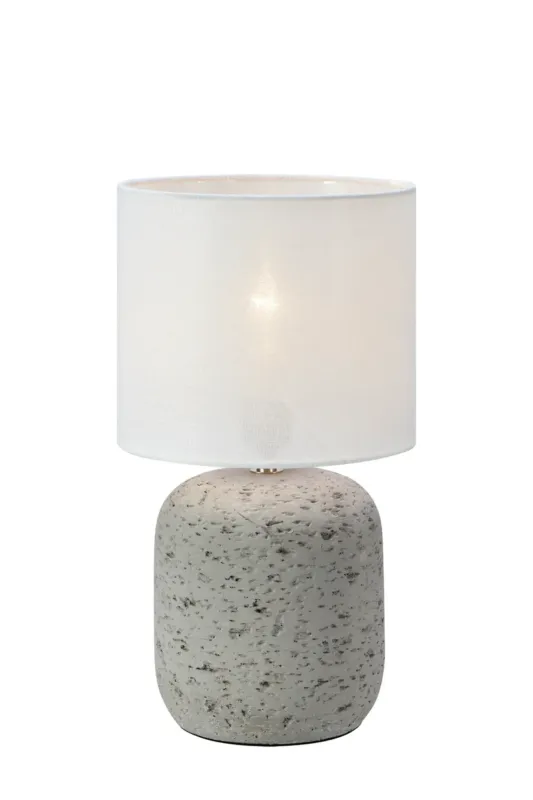 Szybka dostawa Lampa stołowa MONTAGNA 1L 32cm Grey/Offwhite 108861 - Markslojd