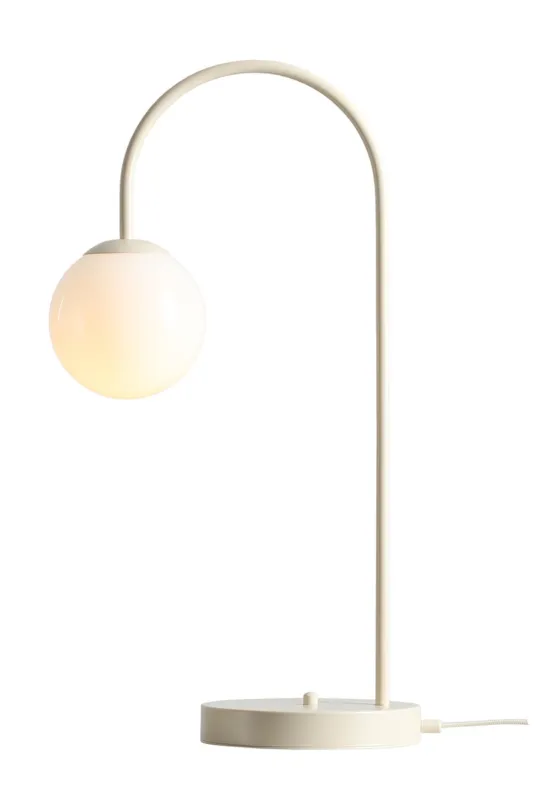 Popularny Aldex Lampka biurkowa metalowa kremowa 60cm 1116B9 z serii UNA
