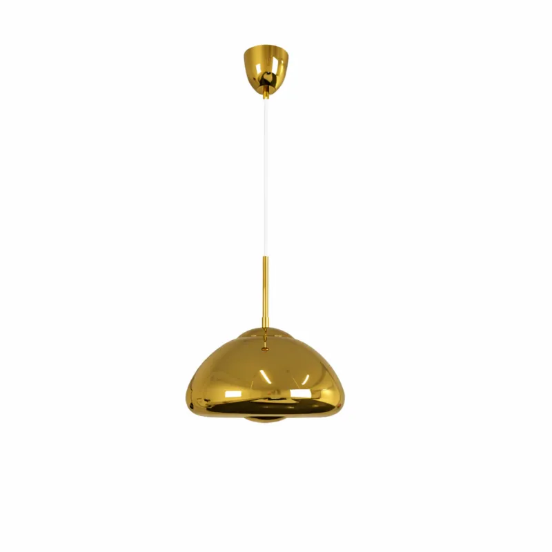 Lampa wisząca Szklana E27 Złota Zonda ABR-LSW-GD - Abruzzo Promocja