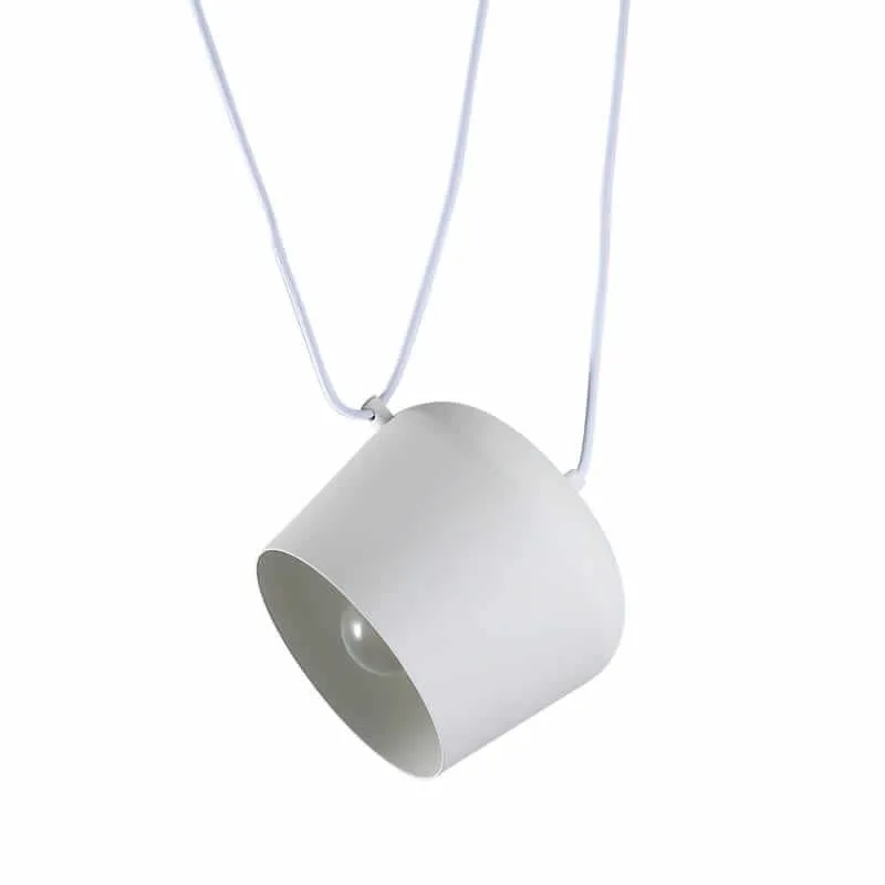 Wysoka jakość Nowoczesna Lampa wisząca Ø30cm Biała Rittoro Uno ABR-LWRU-W - Abruzzo