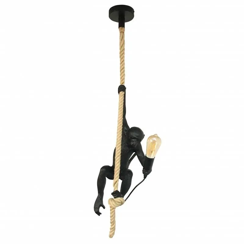 Lampa wisząca Czarna Małpa Pino E27 ABR-KAR-C - Abruzzo Wyprzedaż